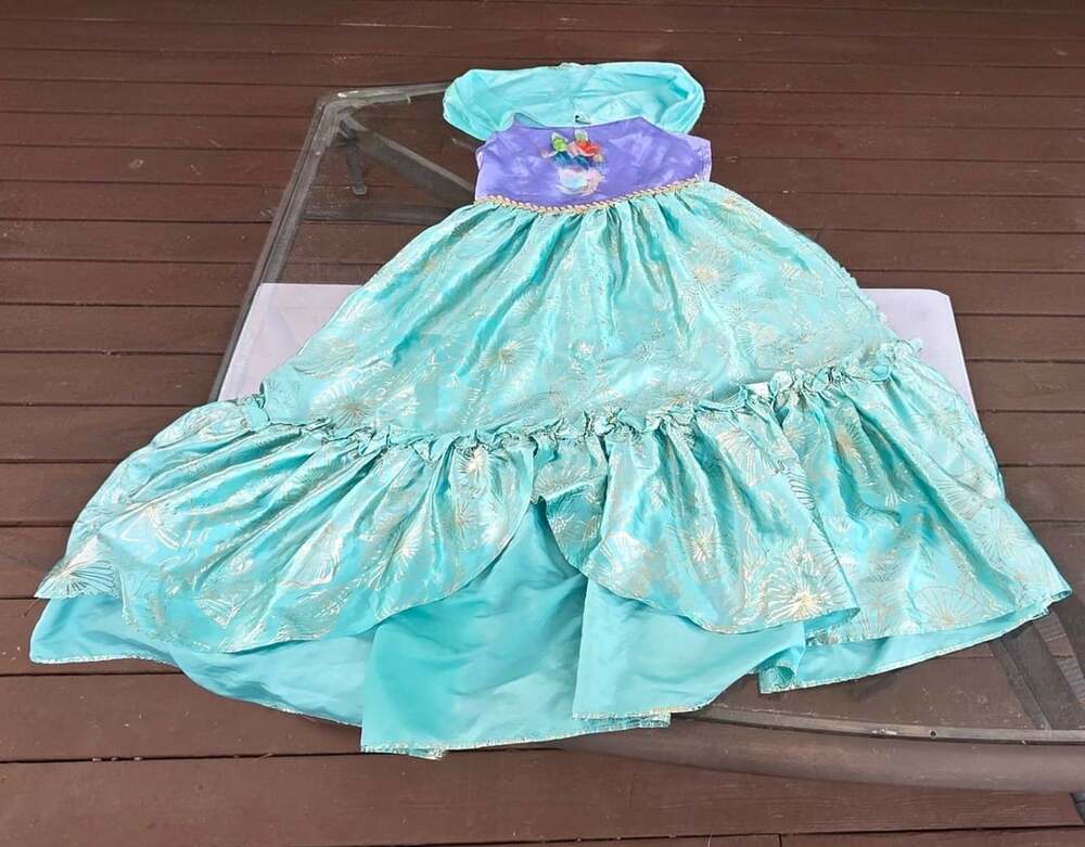 Disney Ariel Deluxe Satin Dress Nightgown for Girls - The Little Mermaid
